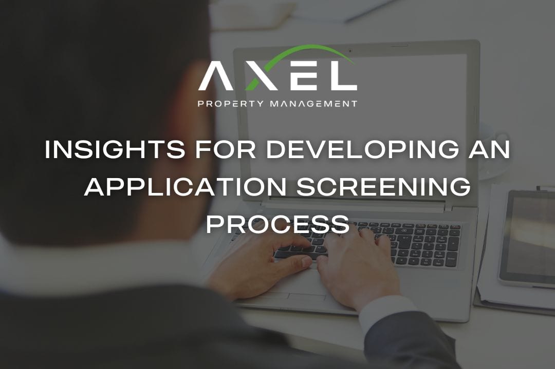 Insights for Building a Rental Application Screening Process